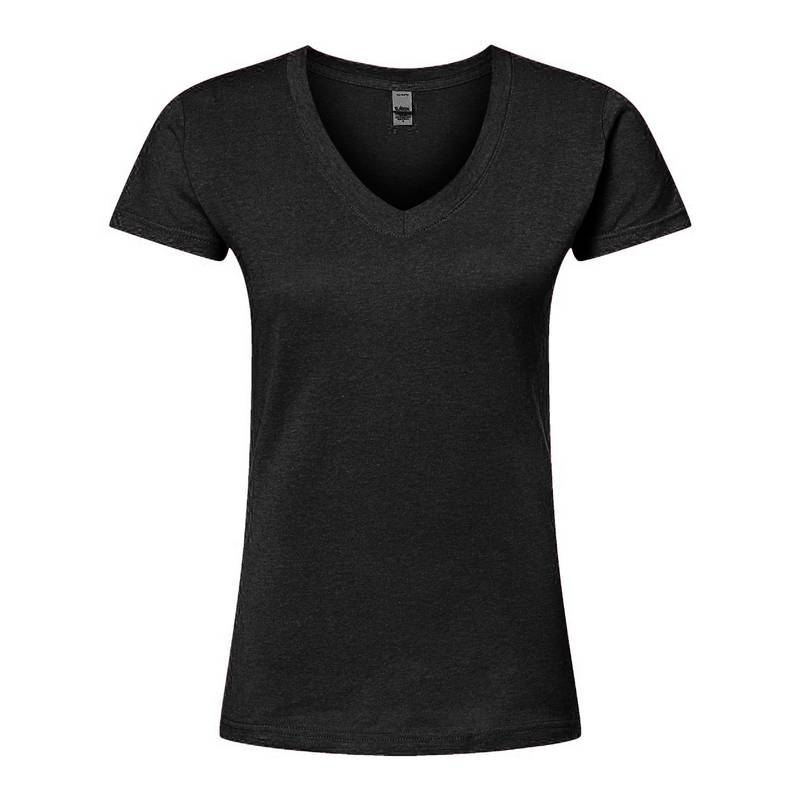 Women Fine Jersey V-Neck T-Shirt